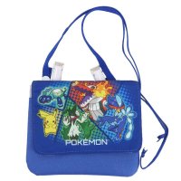 cinemacollection/シネマコレクション cinemacollection ポケットモンスター クリップポケット クリップポケットショルダー付き ブルー ポケモン集合 新入学 ポケモ/507871929