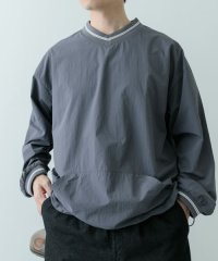 ITEMS URBAN RESEARCH/『セットアップ対応』ナイロン ラインリブ ドロストプルオーバー/507872146