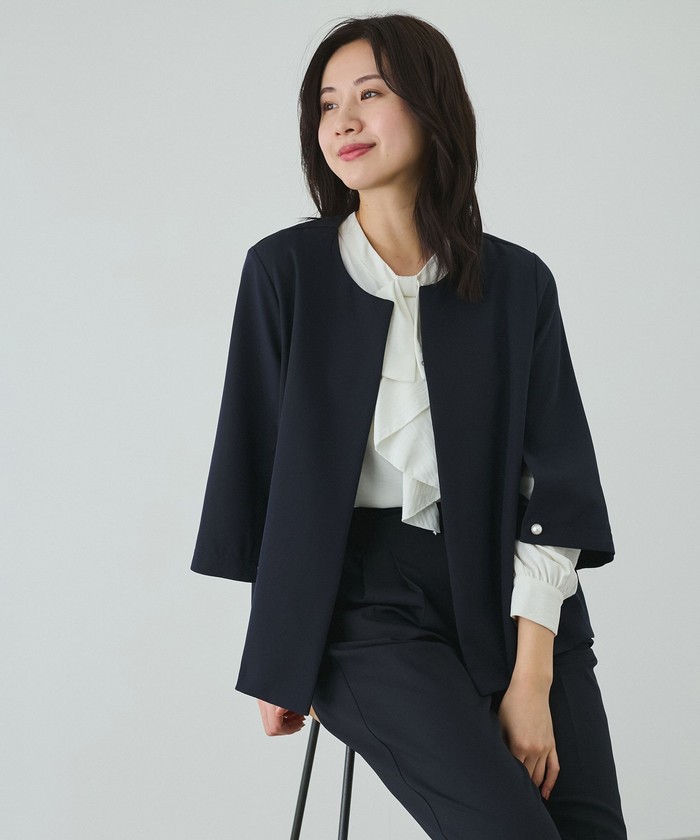 ノーカラージャケットのファッション通販 - d fashion