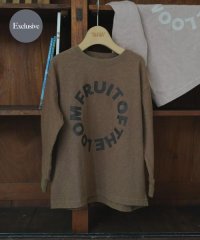 URBAN RESEARCH DOORS（Kids）/『別注』FRUIT OF THE LOOM×DOORS　サークルロゴ長袖Tシャツ(KIDS)/507872280