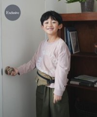 URBAN RESEARCH DOORS（Kids）/『別注』FRUIT OF THE LOOM×DOORS　サークルロゴ長袖Tシャツ(KIDS)/507872280
