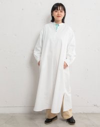 POU DOU DOU/プードゥドゥ POU DOU DOU バンドカラープルオーバーワンピース/507872697