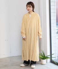 POU DOU DOU/プードゥドゥ POU DOU DOU バンドカラープルオーバーワンピース/507872697