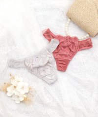 Retica/レティカ Retica フラワーレースチュールTバックショーツ単品 【返品不可商品】/507872709