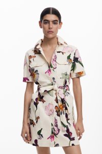 Desigual/デシグアル Desigual 花柄シャツワンピース/507872919