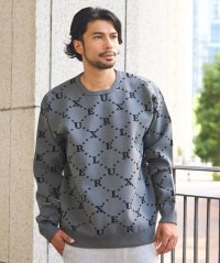 SB Select/シルバーバレットセレクト SB Select LUXE/R ジャガード長袖ニット/507872962