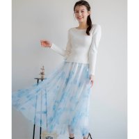 ノエラ Noela フラワースタッズチュールスカート