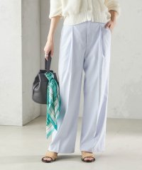 SHIPS WOMEN/〈手洗い可能 〉ドライオックス フロント タック ストレート パンツ 25SS/505899313