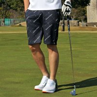 TopIsm/トップイズム TopIsm ゴルフパンツ メンズ ゴルフウェア GIORNO SEVEN ジョルノセブン ハーフパンツ ショートパンツ 短パン ショーツ 総柄ロ/506007936