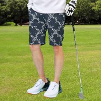TopIsm/トップイズム TopIsm ゴルフパンツ メンズ ゴルフウェア GIORNO SEVEN ジョルノセブン ハーフパンツ ショートパンツ 短パン ショーツ 総柄ロ/506007936