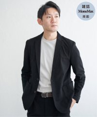 IKKA LOUNGE/【雑誌MonoMax4月号掲載】GOKU楽ワーク速乾鹿の子ジャケット【セットアップ対応】/507511051