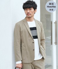IKKA LOUNGE/【雑誌MonoMax4月号掲載】GOKU楽ワーク速乾鹿の子ジャケット【セットアップ対応】/507511051