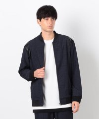 COMME CA ISM MENS/【セットアップ対応】デニムライクジャージ テディブルゾン/507834868