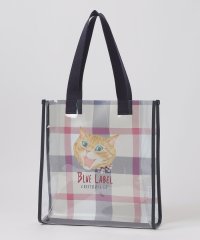 BLUE LABEL CRESTBRIDGE/クリアPVCキャットプリントトート/507840051
