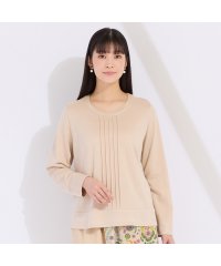 Liliane Burty/【アンサンブル対応】三色混ジャカード　プルオーバータックTシャツ/507840169