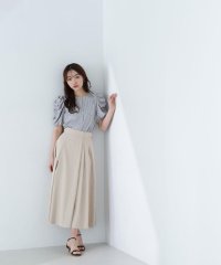 NATURAL BEAUTY BASIC/サイドバックルフレアスカート/507851521