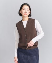BEAUTY&YOUTH UNITED ARROWS/フロントボタン Vネック ニットベスト －ウォッシャブル－/507856007