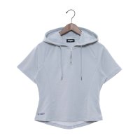 NERDY/ノルディ NERDY W'S S/S MINI HOODIE 　ミニフーディ（グレイッシュパープル）/507865803