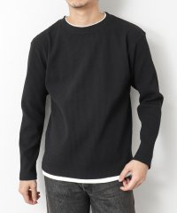 NOLLEY’S goodman/《吸水速乾》ワッフルダブルカラーLS TEE 25SS/507867945