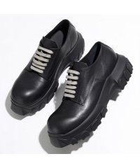 Rick Owens DRKSHDW/リックオウエンス ダークシャドウ Rick Owens DRKSHDW Rick Owens レザーシューズ LACEUP BOZO TRACTOR RU01E/507872565