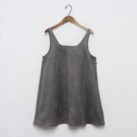 STYLEBLOCK/スタイルブロック STYLEBLOCK スウェードタッチカットソーAラインミニワンピース/507872815