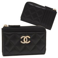 CHANEL/シャネル CHANEL カードケース フラグメントケース マトラッセ ブラック レディース CHANEL AP4344 B18692 94305/507873477