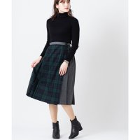 ONEIL of DUBLIN/オニールオブダブリン O'NEIL of DUBLIN 【別注】ミモレ丈 パッチワーク キルトスカート レギュラー 73cm/507873490