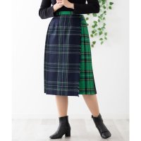 ONEIL of DUBLIN/オニールオブダブリン O'NEIL of DUBLIN 【別注】ミモレ丈 パッチワーク キルトスカート レギュラー 73cm/507873490