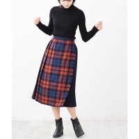 ONEIL of DUBLIN/オニールオブダブリン O'NEIL of DUBLIN 【別注】ミモレ丈 パッチワーク キルトスカート レギュラー 73cm/507873490