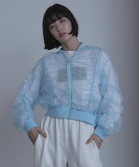 miette/ギャザーボリュームシアーブルゾン/507874400