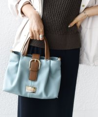 SHIPS WOMEN/【WEB限定】プレート タック トートバッグ/507874406