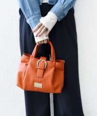 SHIPS WOMEN/【WEB限定】プレート タック トートバッグ/507874406