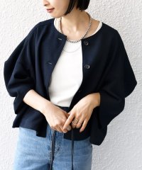 SHIPS WOMEN/【WEB限定】〈洗濯機可能〉リネンライク ランタン袖 ジャケット/507874414