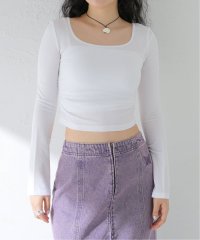 JOINT WORKS/Calvin Klein Jeans / カルバン クライン ジーンズ A－ TEXTURED GATHERS BABY LS TEE/507874648