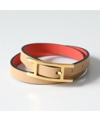 HERMES/エルメス Hermes HERMES ブレスレット BEHAPI DOUBLE TOUR レザー 2連/507874860
