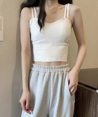 Girly Doll/ガーリードール Girly Doll ダブルストラップブラトップ【韓国ファッション】【春夏新商品】/507875065