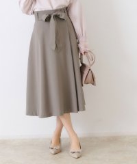 Couture Brooch/【きれいめ・美脚効果・通勤】ネオシャンブルラップ風スカート/507875114