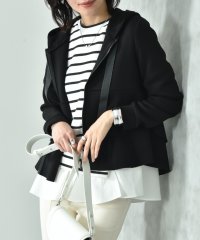 INTERPLANET/インタープラネット INTERPLANET ダンボールニットフリルZIPパーカー/507875286