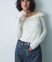  ＣＯＤＥ　Ａ/コードエー CODE A CODE A｜frill lace knit pullover/507875448