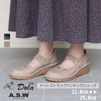 Dola/ドラ Dola 【日本製】 パンチング ストラップ スリッポン/507875601