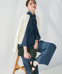 JIYU-KU(LARGE SIZE)/【カタログ掲載・セットアップ対応・洗える】ドレープツイルプルオーバー ブラウス/507875634
