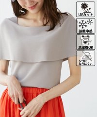 ROPE' PICNIC/【UVカット・接触冷感・イージーケア】八方映えニット ケープニットプルオーバー/507876048