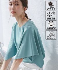 ROPE' PICNIC/【UVカット・接触冷感・イージーケア】八方映えニット スカーフスリーブニットプルオーバー/507876049