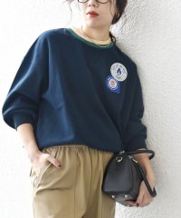 SHIPS any WOMEN/SHIPS any:〈洗濯機可能〉USAコットン 裏毛 ワッペン ライン スウェット/507876079