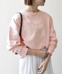SHIPS any WOMEN/【SHIPS any別注】THE KNiTS: ロゴ ドルマン ショート スウェット/507876080