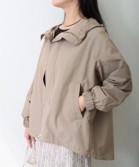 libelle more/リベル モア libelle more NC撥水加工 裾ドロスト ミドル丈ブルゾン/507876251