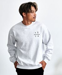 CavariA/キャバリア CavariA CavariA 柄込みスウェットクルー 長袖 トレーナー/507876274