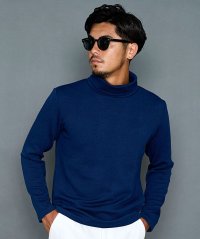CavariA/キャバリア CavariA CavariA キルティング千鳥長袖タートルTシャツ/507876350