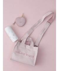 gelato pique/キャンバスロゴショルダーバッグ/507876557
