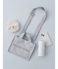 gelato pique/キャンバスロゴショルダーバッグ/507876557